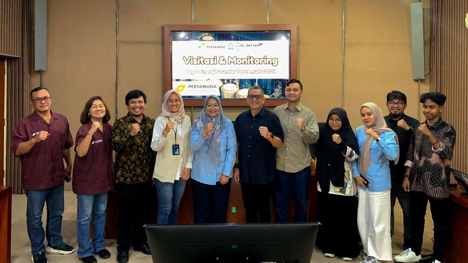 Visitasi Top 3 Pertamuda 2024: SC Battery di Universitas Sumatera Utara